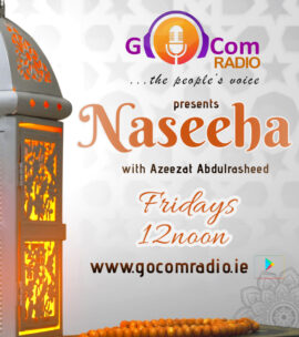 Naseeha with Azeezat, Fridays at 12noon